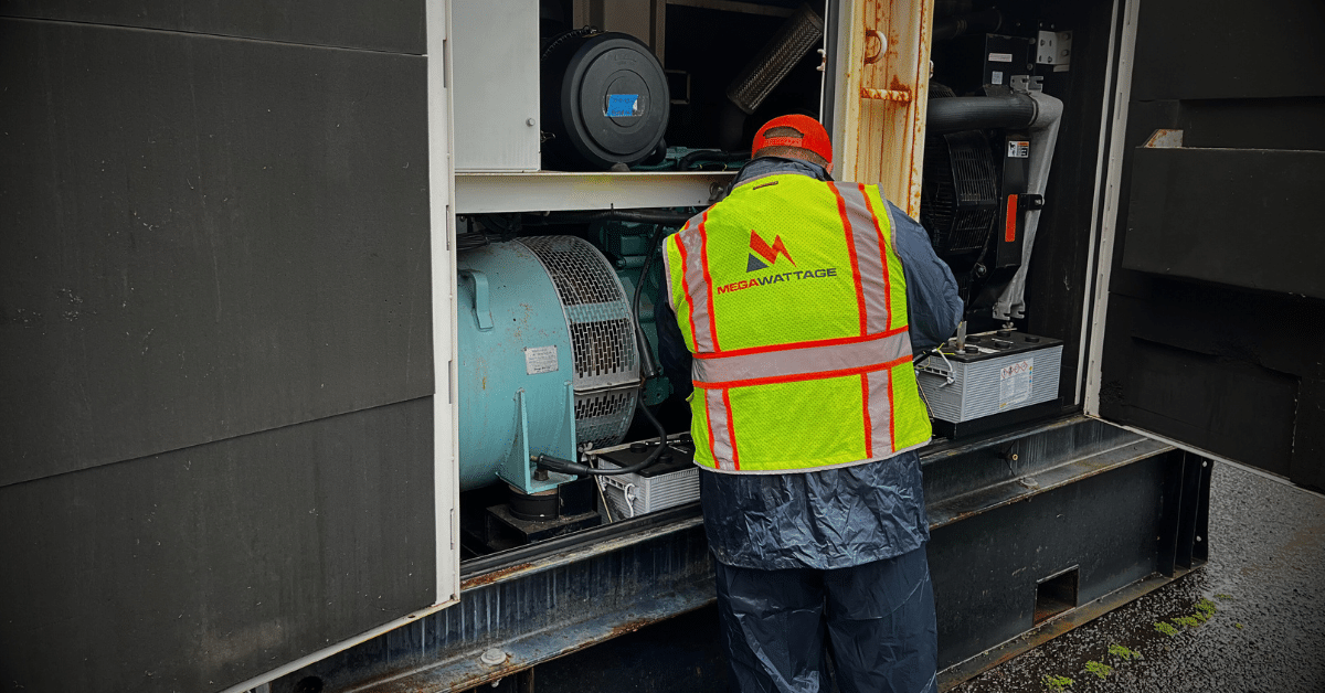 Team Megawattage is available 24/7 for disaster relief emergency response. Rain or shine, our technicians are ready to offer reliable backup power support.